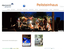 Tablet Screenshot of peilsteinhaus.gebirgsverein.at